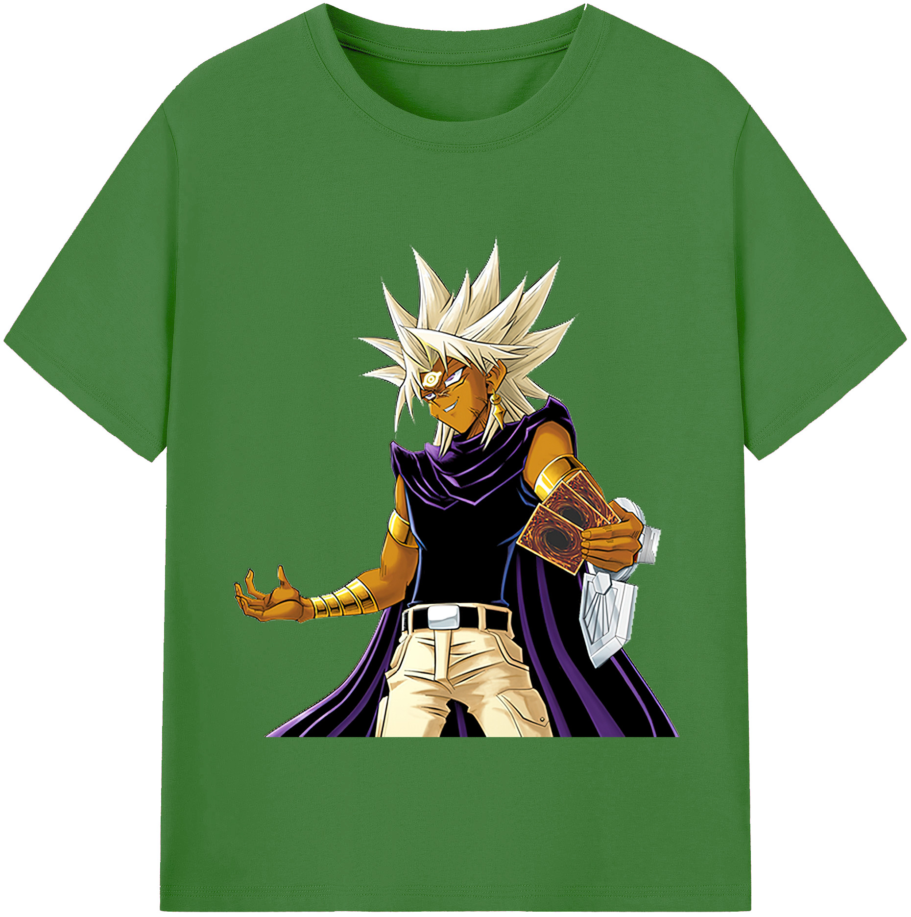 （画像用） 遊☆戯☆王 Yu-Gi-Oh! レディースカジュアルプリントTシャツ（綿100％）